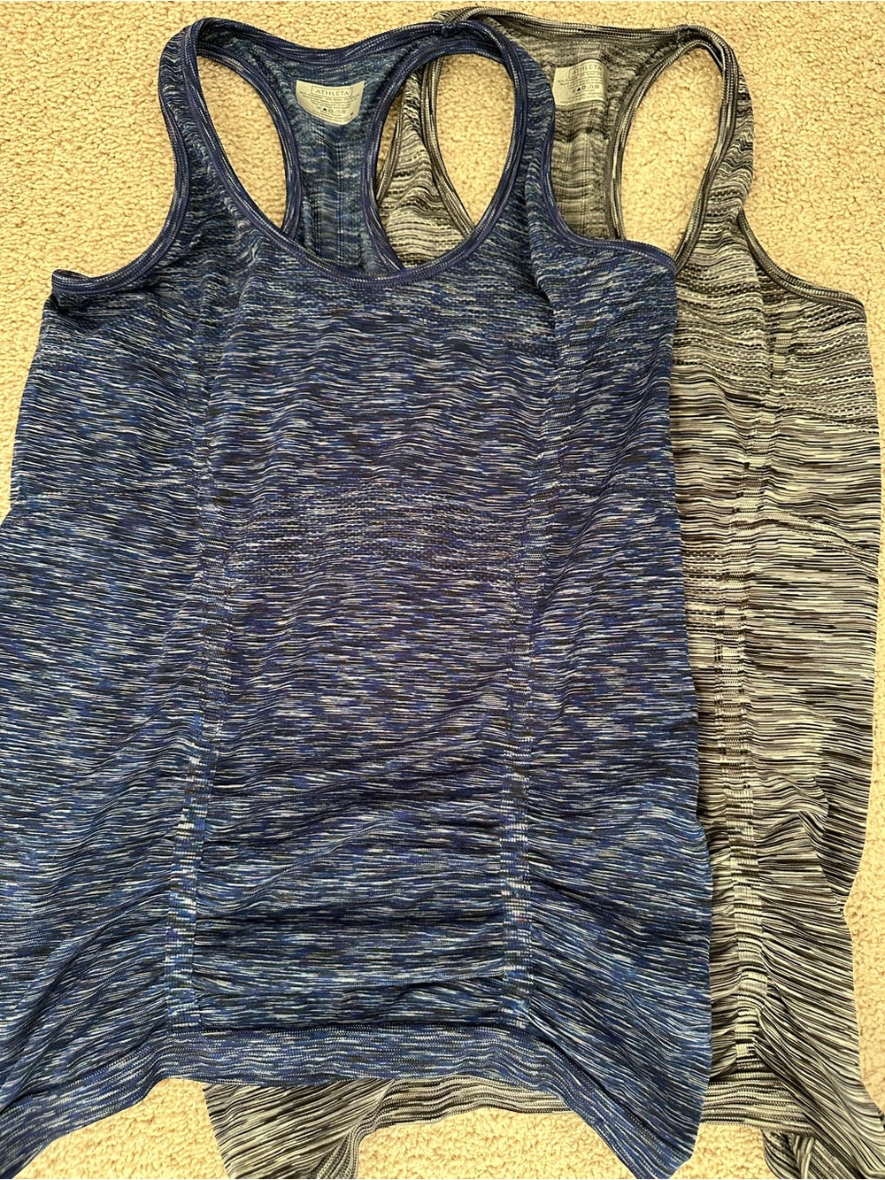 Athleta Space-Dye Tank Top - Blue